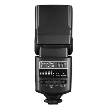 Вспышка Godox TT520 II TT520II со встроенным беспроводным сигналом 433 МГц + Триггер вспышки Для Цифровых зеркальных камер Canon Nikon Pentax Olympus