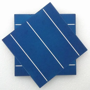 элемент солнечной панели 4,3 Вт/шт 156 мм поликристаллический поли солнечный элемент 6x6 с достаточным количеством фотоэлектрической ленты (100 м солнечный провод + 5 м шинопровод)
