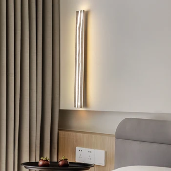 Креативный светодиодный настенный светильник для прикроватного столика, коридора, гостиной, балкона, фойе, светильник для домашнего декора в скандинавском стиле, внутреннее освещение