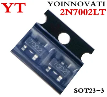  100 шт./лот 2N7002LT 2N7002 7002 N-канальный MOSFET N-CH SOT23 лучшего качества.