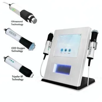 Кислородный аппарат для лифтинга лица с технологией нанопузырьков 3 в 1 CO2, Омоложение кожи, подтяжка кожи, использование в спа-салоне