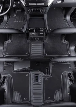 Высокое качество! Изготовленные на заказ специальные автомобильные коврики для Lexus LX 500d 2022 2024 7 мест водонепроницаемые двухслойные ковры для LX500d 2023