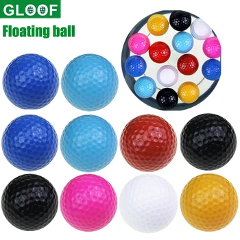 Плавающие мячи для гольфа GLOOF, тренировочное пособие, Водное поле для гольфа, мячи для бассейна, водные развлечения с гольфом