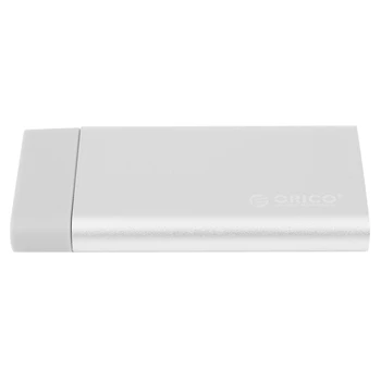 Алюминиевый Корпус SSD-накопителя Orico Mini Msata, жесткий диск, Usb 3.0, 5 Гбит/с, Высокоскоростная винтовая фиксация, жесткий диск, внешний ящик для хранения