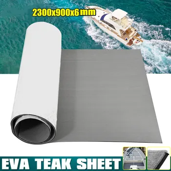 2300x900x6 мм Настил из пеноматериала EVA для лодок, настил из искусственного тика, Самоклеящийся настил для яхт