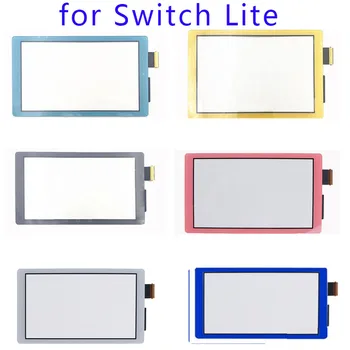 10 шт. Оригинальная панель консоли с ЖК-дисплеем для Nintendo Switch Lite, сенсорный экран, Дигитайзер для Switch NS, крышка панели, крышка консоли