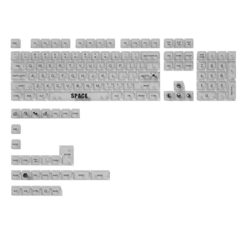 Набор из 132 клавиш Keycap с RGB подсветкой Подходит для раскладки ANSI MDA для механических устройств
