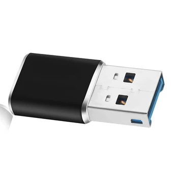 Алюминиевый Адаптер для чтения карт памяти Mini USB 3.0 для карт памяти Micro-SD/TF Адаптер для чтения карт памяти ПК Компьютер Ноутбук