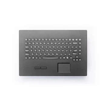 Водонепроницаемая Пылезащитная Алюминиевая обработка с ЧПУ, Прочная металлическая клавиатура с тачпадом для автомобильной системы