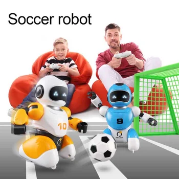 Радиоуправляемый Робот-игрушка, Робот с дистанционным управлением, Умная Футбольная битва, Электрические игрушки для родителей и детей, Развивающие игрушки для мальчиков, детский подарок