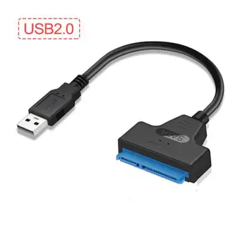 Кабель USB Sata От Sata 3 до USB 3.0 Компьютерные кабели Разъемы USB 2.0 Кабель-адаптер Sata Поддержка 2,5 дюймов Ssd Hdd Жесткий диск