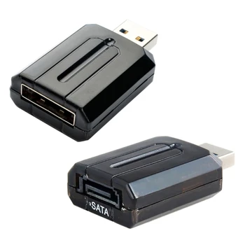 Разъемы USB-адаптера/USB-преобразователя eSATA с набором микросхем JM539 с возможностью горячей замены из АБС-материала