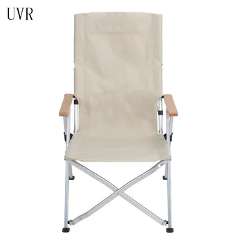 UVR Уличный складной стул Из алюминиевого сплава, ультралегкий Портативный Стул для отдыха, Пляжный стул, Регулируемый Стул для обеденного перерыва