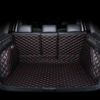 Изготовленный на заказ Коврик для багажника автомобиля Mazda Всех моделей CX-3 CX-4 CX-5 CX-7 CX-8 CX-9 MX-5 RX-8 Miata Mazda3 Кожаные Аксессуары для салона автомобиля