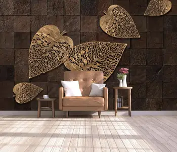 beibehang пользовательские Современные минималистичные настенные украшения из европейского дерева золотой лес, гостиная, 3D обои, фон для домашнего декора