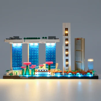 Комплект светодиодных ламп SuSenGo для 21057 Architecture Singapore (модель в комплект не входит)