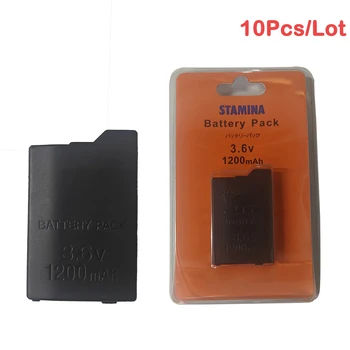 10шт 3,6 В 1200 мАч Аккумуляторная батарея для Sony PSP2000 PSP3000 PSP 2000 PSP 3000 PlayStation Gamepad