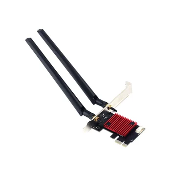 2974 Мбит/с WIFI6 AX200 PCI-E Беспроводной WiFi Адаптер 2,4 G 5 ГГц Двухдиапазонная Сетевая карта Bluetooth 5,2 Настольная Сетевая карта