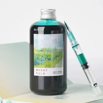 Большая бутылка 300/500 мл Авторучка Безуглеродные цветные чернила Dip Pen Для письма