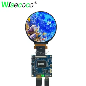 Wisecoco 2,8 Дюймовый Круглый Дисплей 480x480 Круглый ЖК-дисплей SPI RGB 40 контактов Панель 1: 1 Дисплей Smart Home Digital Signage Экран