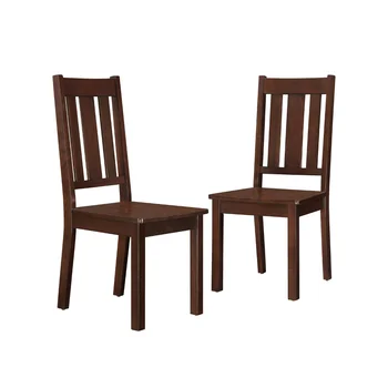 Обеденный стул BOUSSAC, Комплект из 2 стульев, Цвет Мокко