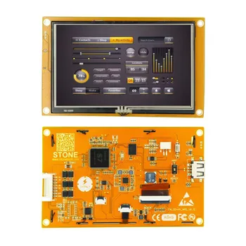 Драйвер монитора Stone 4.3 TFT интеллектуальный модуль TFT LCD с портом UART, управляемый ЛЮБЫМ MCU с помощью простого мощного набора команд