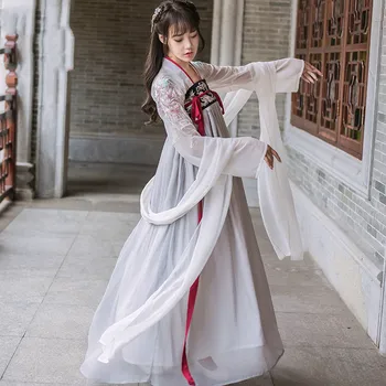 Новое поступление, китайский традиционный костюм Ханфу для женщин, Древнекитайская танцевальная одежда принцессы, Классический наряд Династии Тан 90