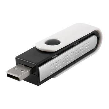 USB ионный кислородный бар Освежитель Воздуха Очиститель ионизатор для ноутбука Черный + белый