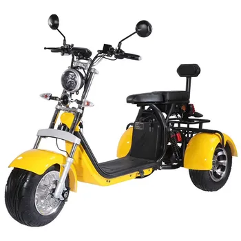 60V20A Электрический Трехколесный Велосипед Trike Leisure Triciclete Electrice AdulțI для Пожилых Людей Мобильность Трехколесный Самокат для взрослых