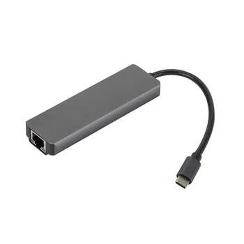 Док-станция Type-C для HDTV USB-C Концентратор Тип сетевой карты для гигабитной сетевой карты