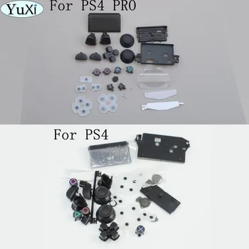 YuXi Для ps4 pro L1 R1 L2 R2 Кнопка запуска ABXY с Аналоговой крышкой Джойстика Замена для контроллера PS4 JDM-040 JDS-040