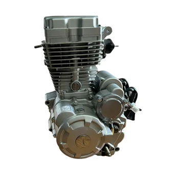 200cc Двигатель воздушного охлаждения Серебристо-белый OEM 4-тактный цилиндр Хорошая производительность высокое качество