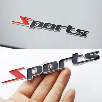 Модный 3D Металлический спортивный логотип, декор для автомобиля, грузовика, значок, Универсальная наклейка