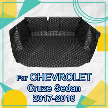 Автоматический коврик для багажника с полным покрытием для Chevrolet Cruze Седан 2017 2018, Накладка для багажника Автомобиля, Аксессуары для защиты салона Грузового лайнера